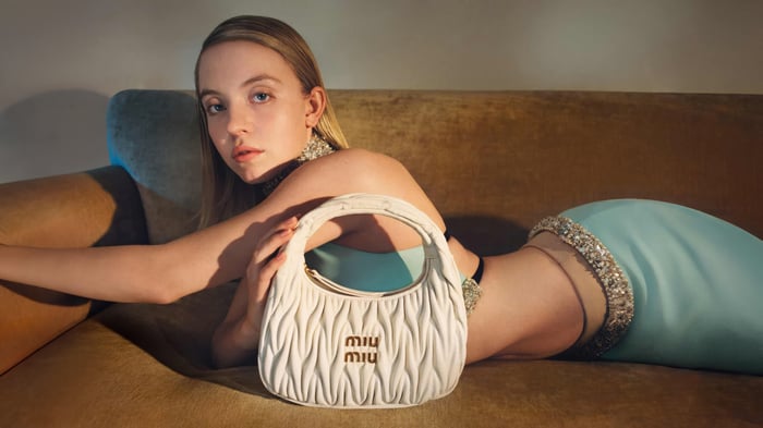 Sydney Sweeney Miu Miu Wander Bag Campaign