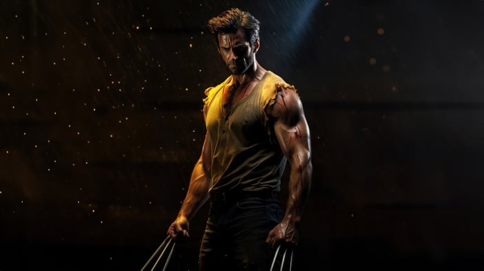 Wolverine with Signature Claws