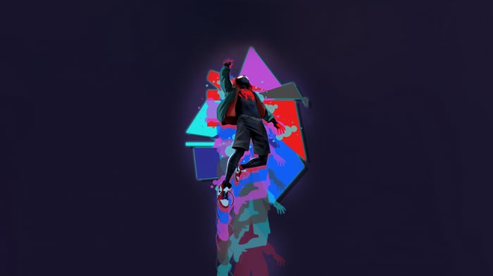 Miles Morales in Electric Elegance