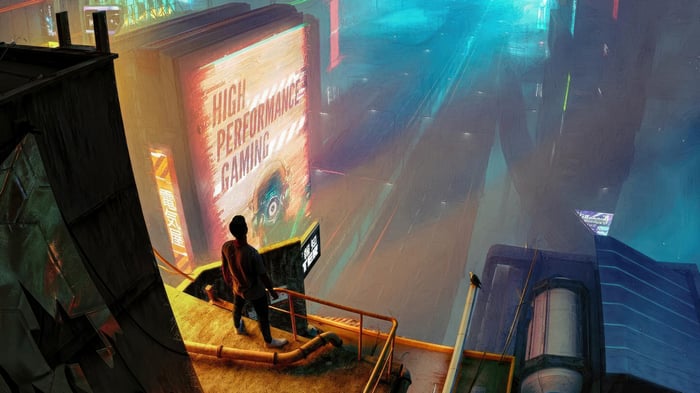 High Performance Gaming in a Cyberpunk City
