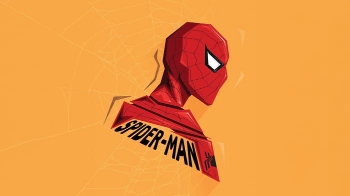 Spider-Man Minimalist Pop Art