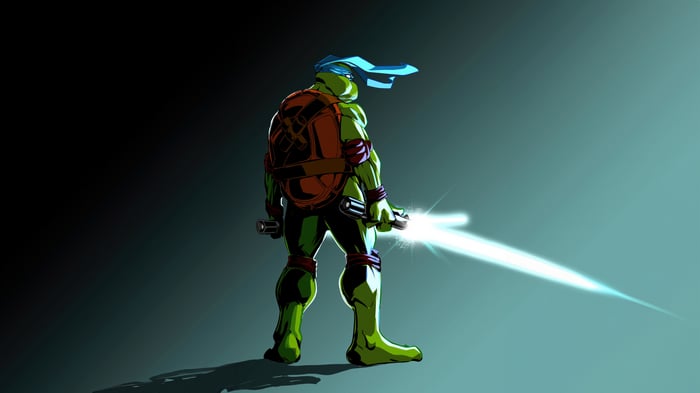 Leonardo with Lightsabers