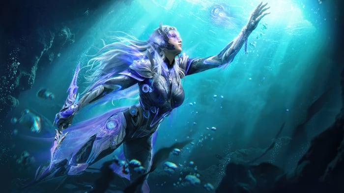 Call of Duty Mobile Mythic Siren Underwater
