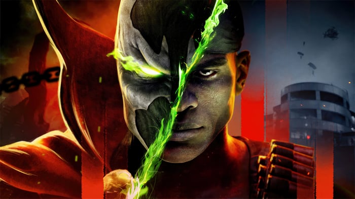 Spawn and Soldier in Call of Duty Crossover Art