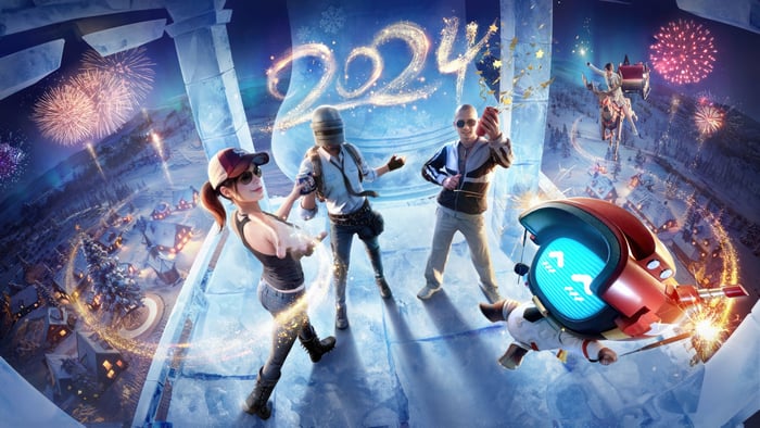 PUBG 2024 New Year Celebration