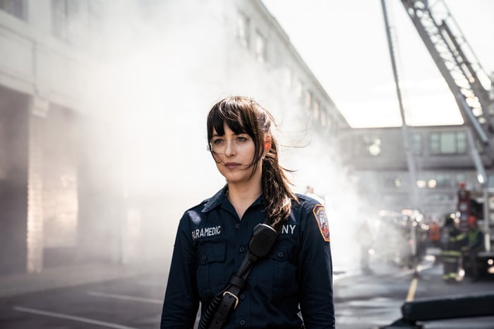 Dakota Johnson as Paramedic