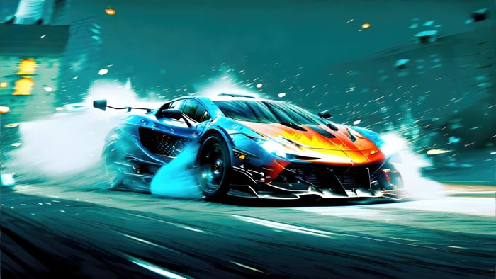 Adrenaline Unleashed Turbo Car Drifting