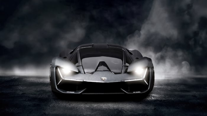 Lamborghini Terzo Millennio 2024 front view