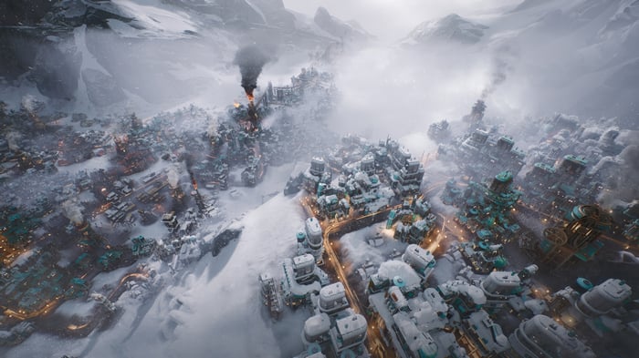 Frostpunk 2 2024 Cityscape