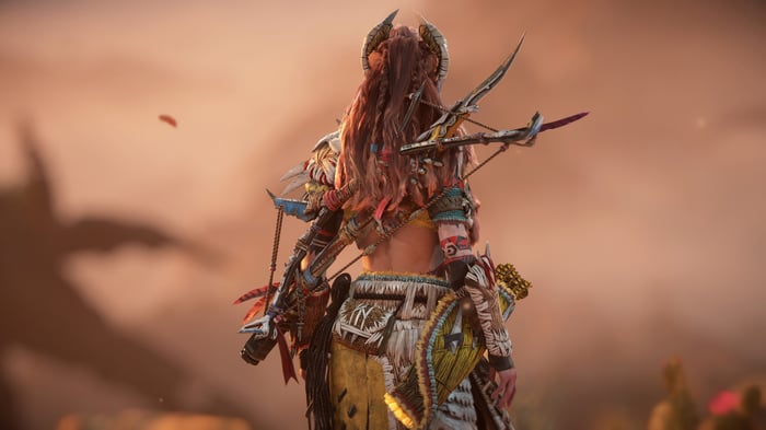 Aloy from Horizon Forbidden West Expedition