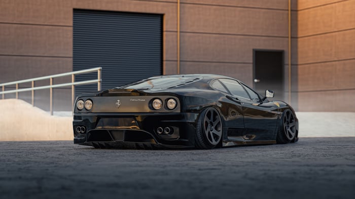 Black Ferrari 360 Custom