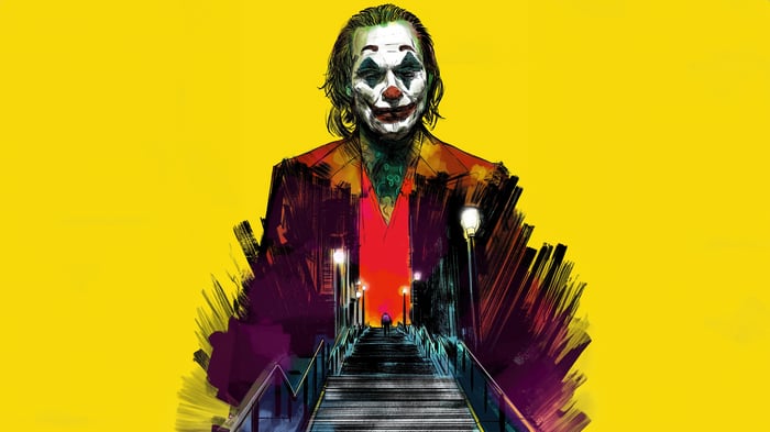 Joker on Stairs
