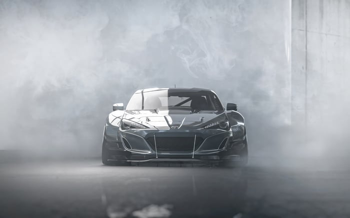 Toyota GT86 in Smoke