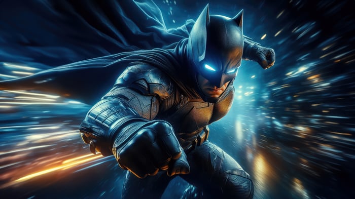 Batman in Motion