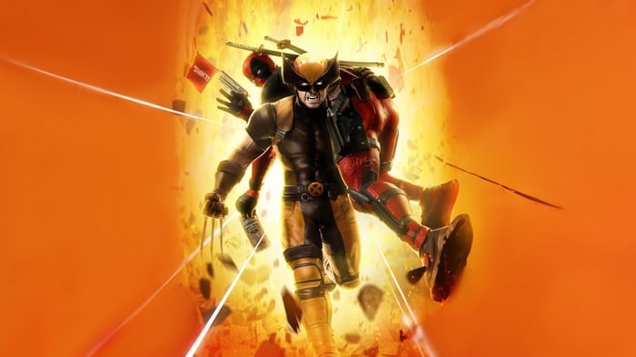 Deadpool and Wolverine in action