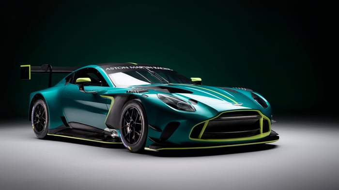 Aston Martin Vantage GT3 race car