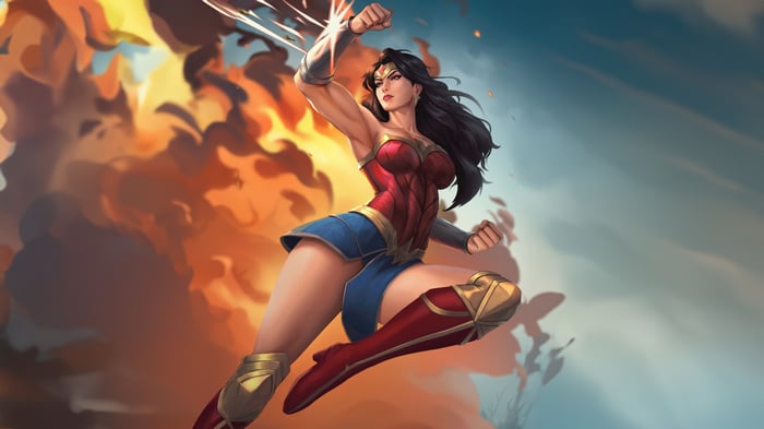Wonder Woman Defender Of Justice