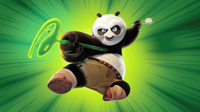 Po from Kung Fu Panda 4