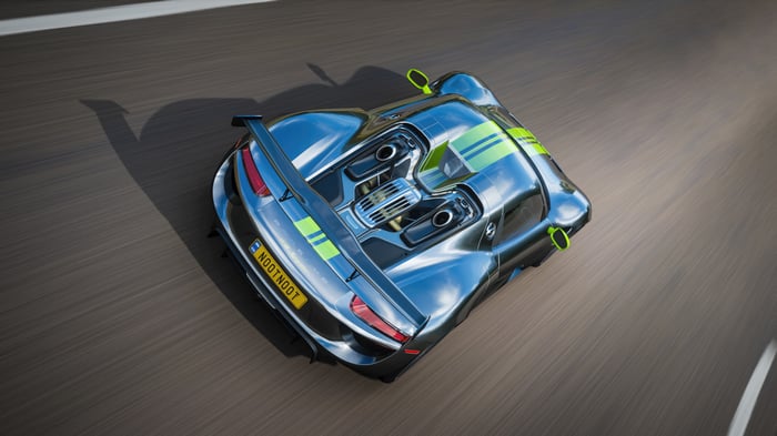 Porsche 918 Spyder in Forza Horizon