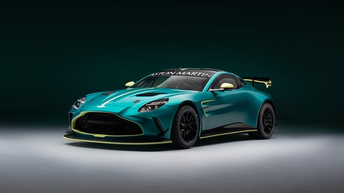 Aston Martin Vantage GT4 Race Car