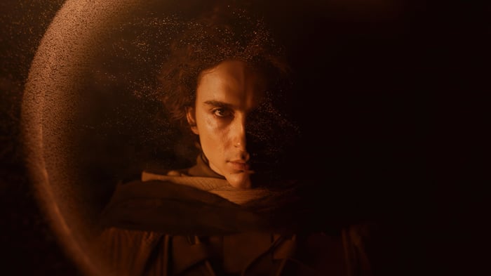 Timothee Chalamet In Dune 2