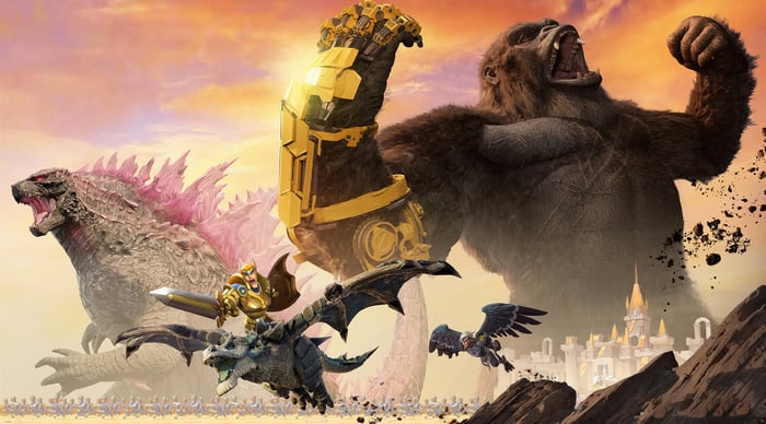 Godzilla x Kong The New Empire in Lords Mobile