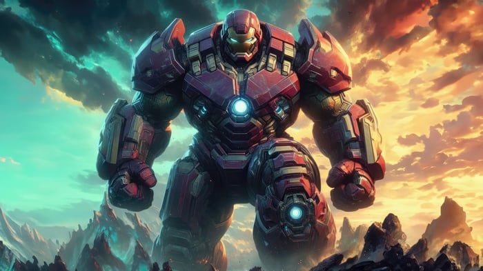Iron Hulkbuster Rampage in Mountains