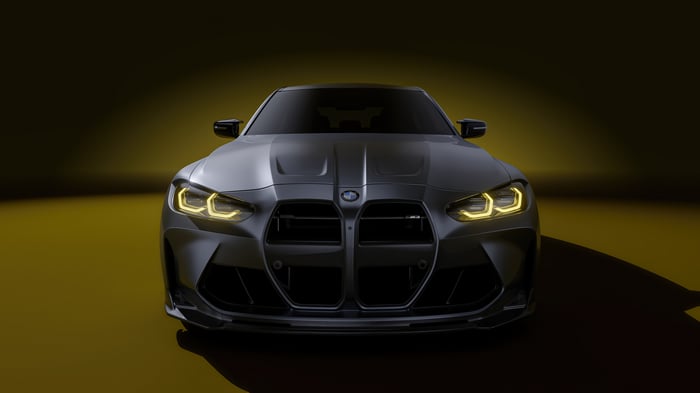 BMW M3 with Vorsteiner body kit