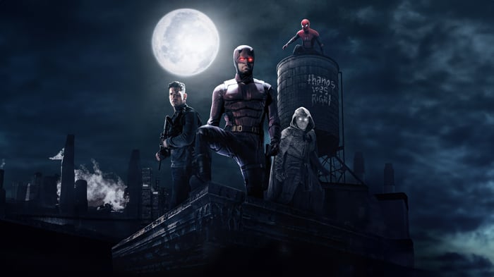 Marvel Knights Unleashed: Daredevil, Punisher, Moon Knight, Spider-Man