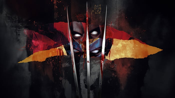 Deadpool and Wolverine with Claws