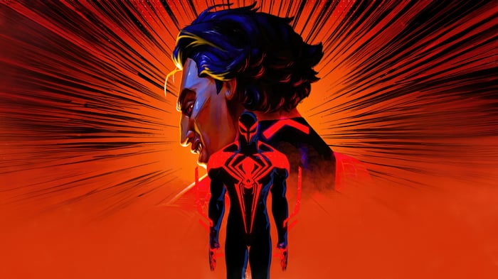 Miguel O'Hara in Spider-Man: Beyond the Spider-Verse