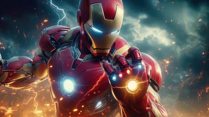 Iron Man with the Infinity Gauntlet