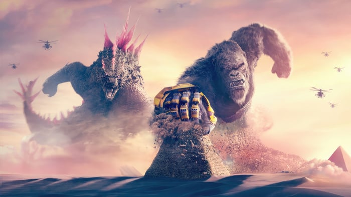 Godzilla X Kong The New Empire Imax Poster