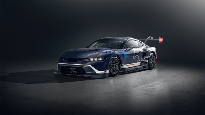 Ford Mustang GT3 race car