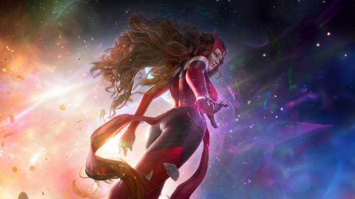 Scarlet Witch in Cosmic Energy