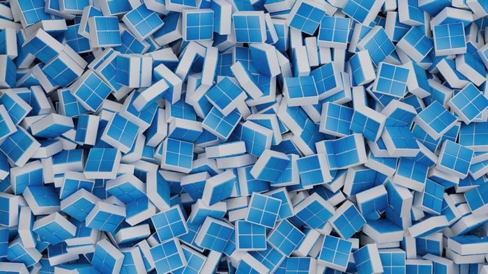 Windows 11 White Abstract Cubes Pile