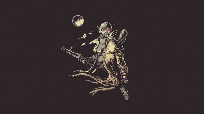 Fallout New Vegas NCR Ranger with Moon