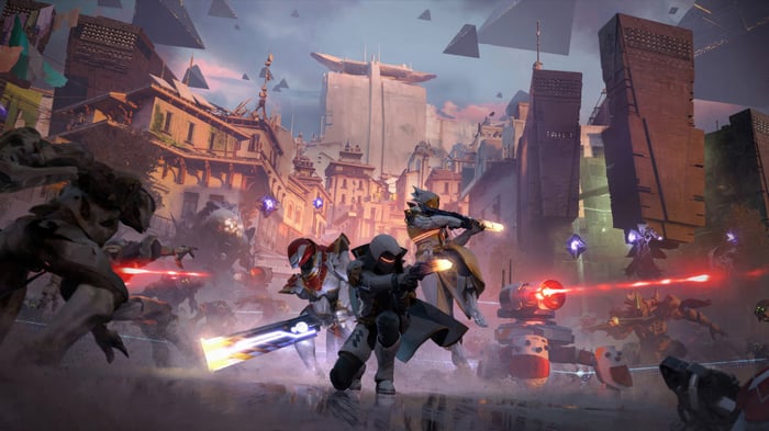 Destiny 2 Into The Light Guardians Battle Enemies