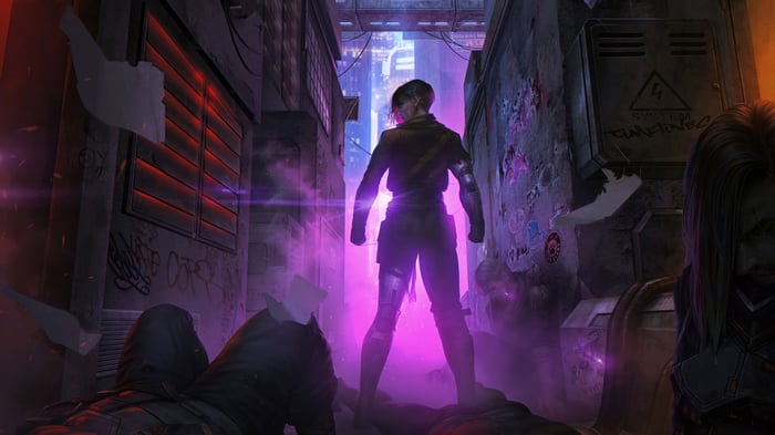 Cyberpunk 2077 Alleyway Scene