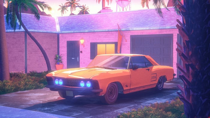 Classic Car Synth Ride