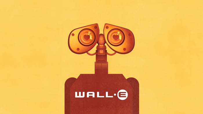WALL-E Robot Minimalist Poster