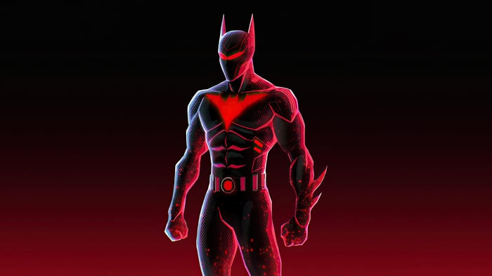 Batman Beyond Vigilante in Red and Black Suit