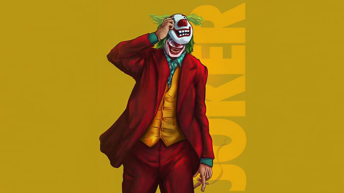The Joker reveals his true face