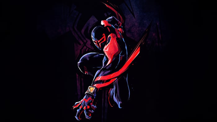 Spider-Man 2099 in a dynamic pose