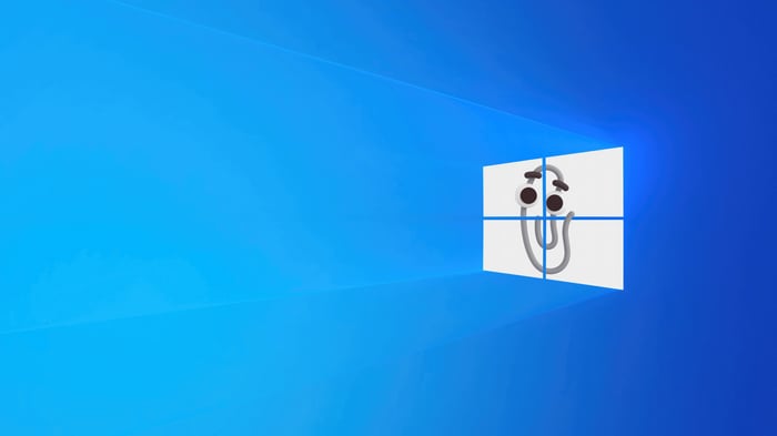 Windows 10 with Clippy