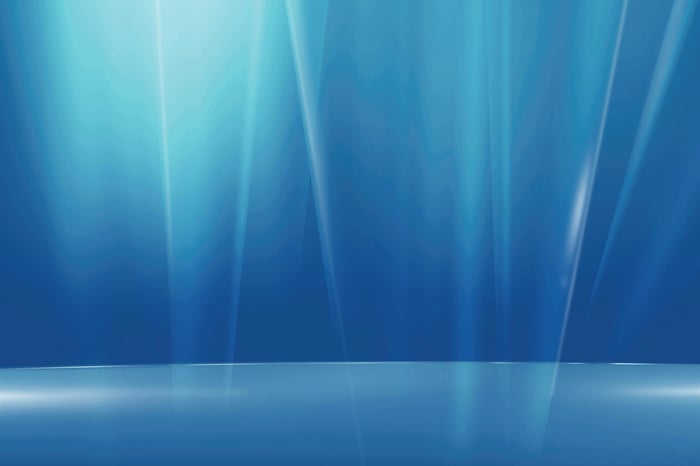 Windows Vista Aurora Blue Abstract Light