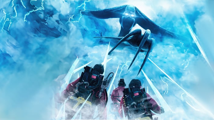 Ghostbusters Frozen Empire 2024 Movie Poster