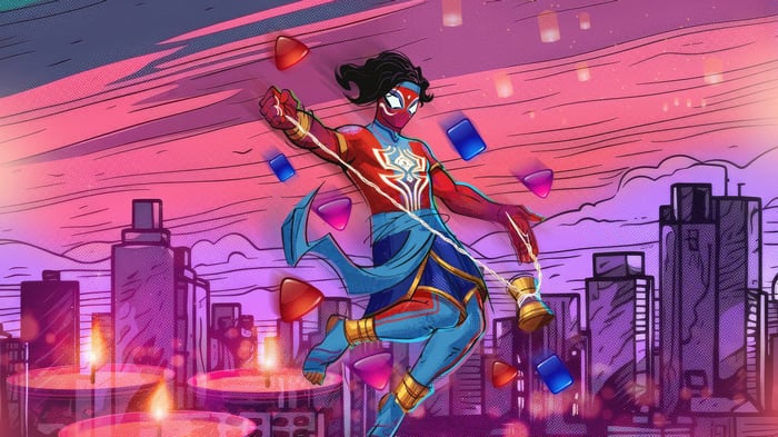 Pavitr Prabhakar Spiderman with Yo-Yo