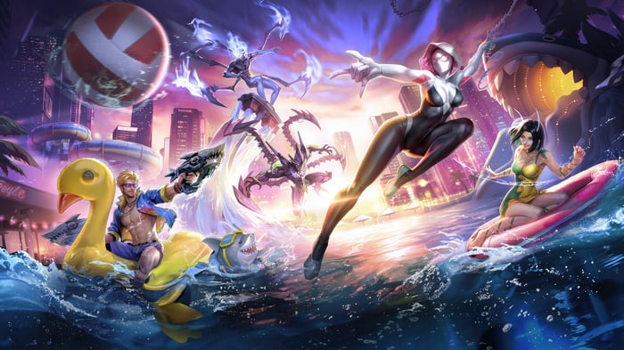 Marvel Super War Season 15 Summer Splash Art