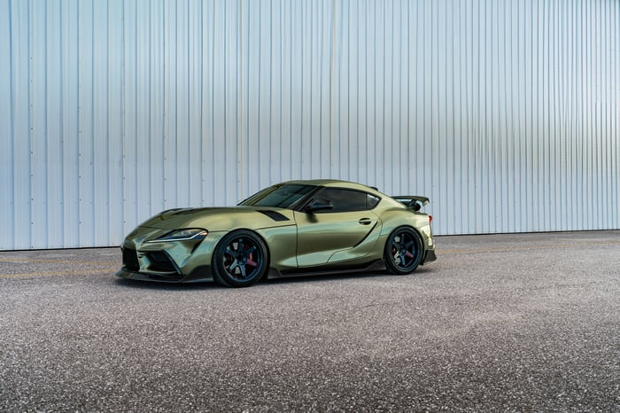Toyota Supra Mk5 Matt Millienum Jade